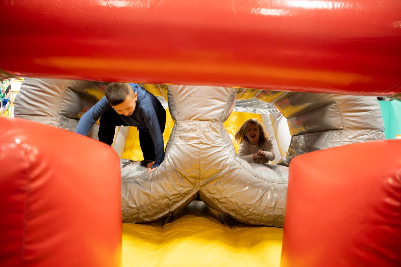 Indoor inflatable fun